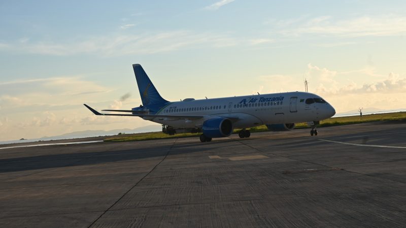 Seychelles welcomed Air Tanzania to its first inaugural flight
