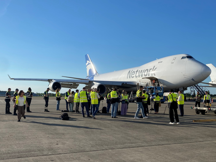 Network Airline Management livre du matériel de secours d&rsquo;urgence contre Ebola en RDC