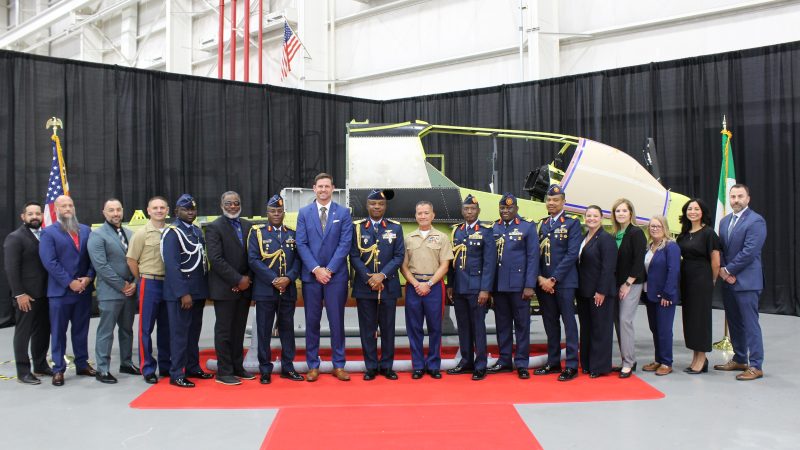 Bell Commemorates First Production AH-1Z Aircraft for Nigeria