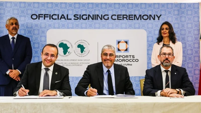 En visite au Maroc, le président de la Banque africaine de développement conclut un accord de financement de 270 millions d’euros pour l’extension des infrastructures aéroportuaires du Royaume